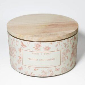 Mango Tangerine 23 oz scented candle by Sand & Fog